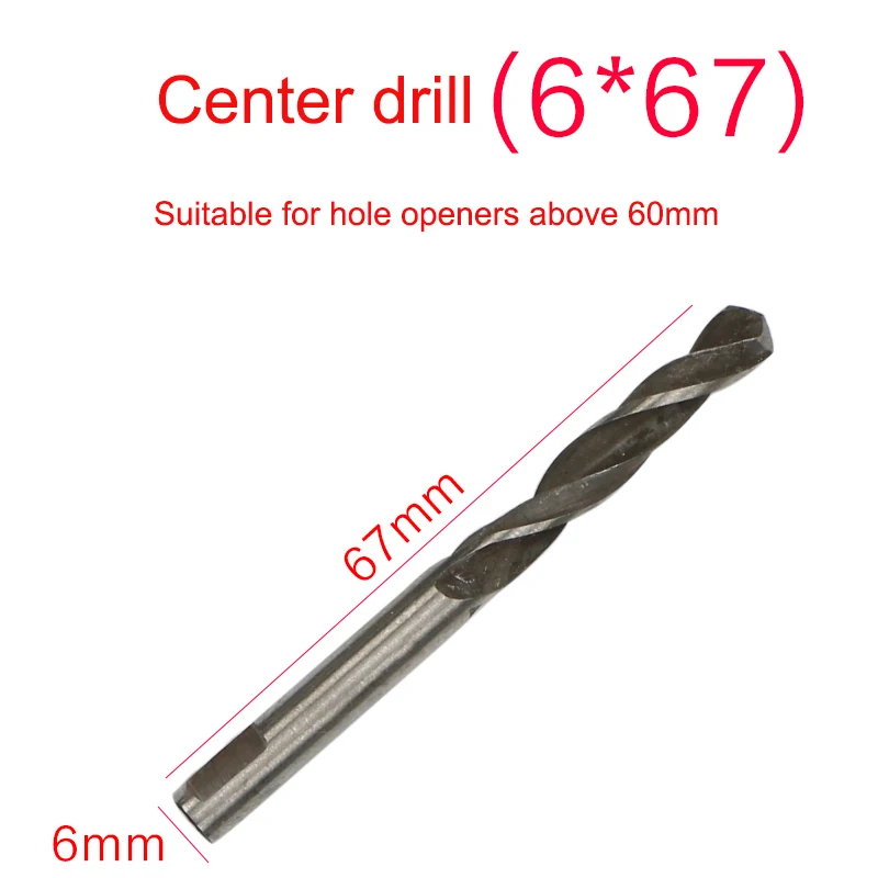 Foret à centrer pour le bricolage, 5x57/6x57/6x67mm, scie cloche, foret pour le calcul, le travail du métal, le plastique, l'aluminium, les propositions, les accessoires d'outils