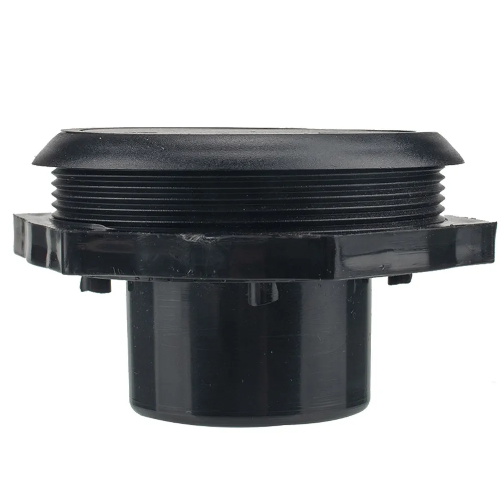 Short Type Round Air Conditioning Vent Outlet Black Diameter 82Mm 75Mm Thread Height 17Mm Suitable for Rv Bus Caravan