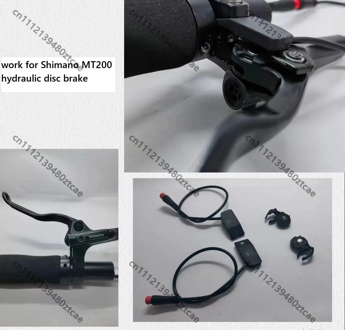 Universal Hydraulic Disc Brake Electric Bicycle Cycling Brake Repair Replacement Parts