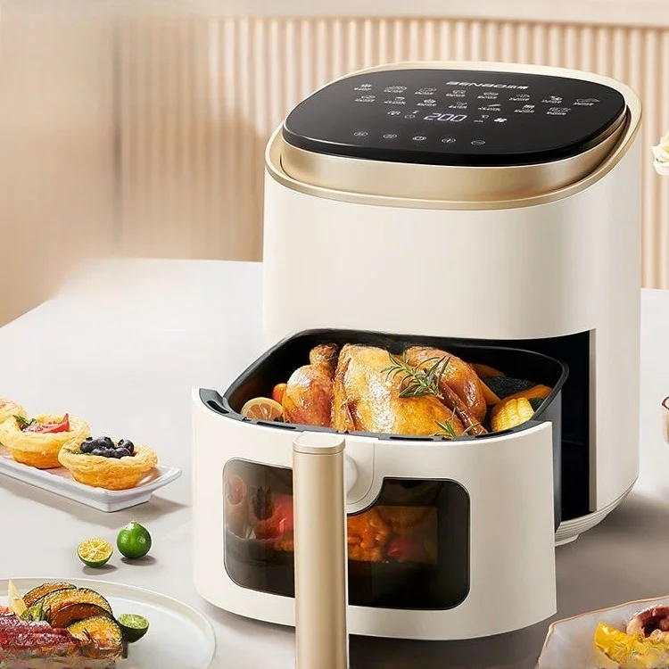 

Visual fryer, multi-functional large-capacity oven integrated motor