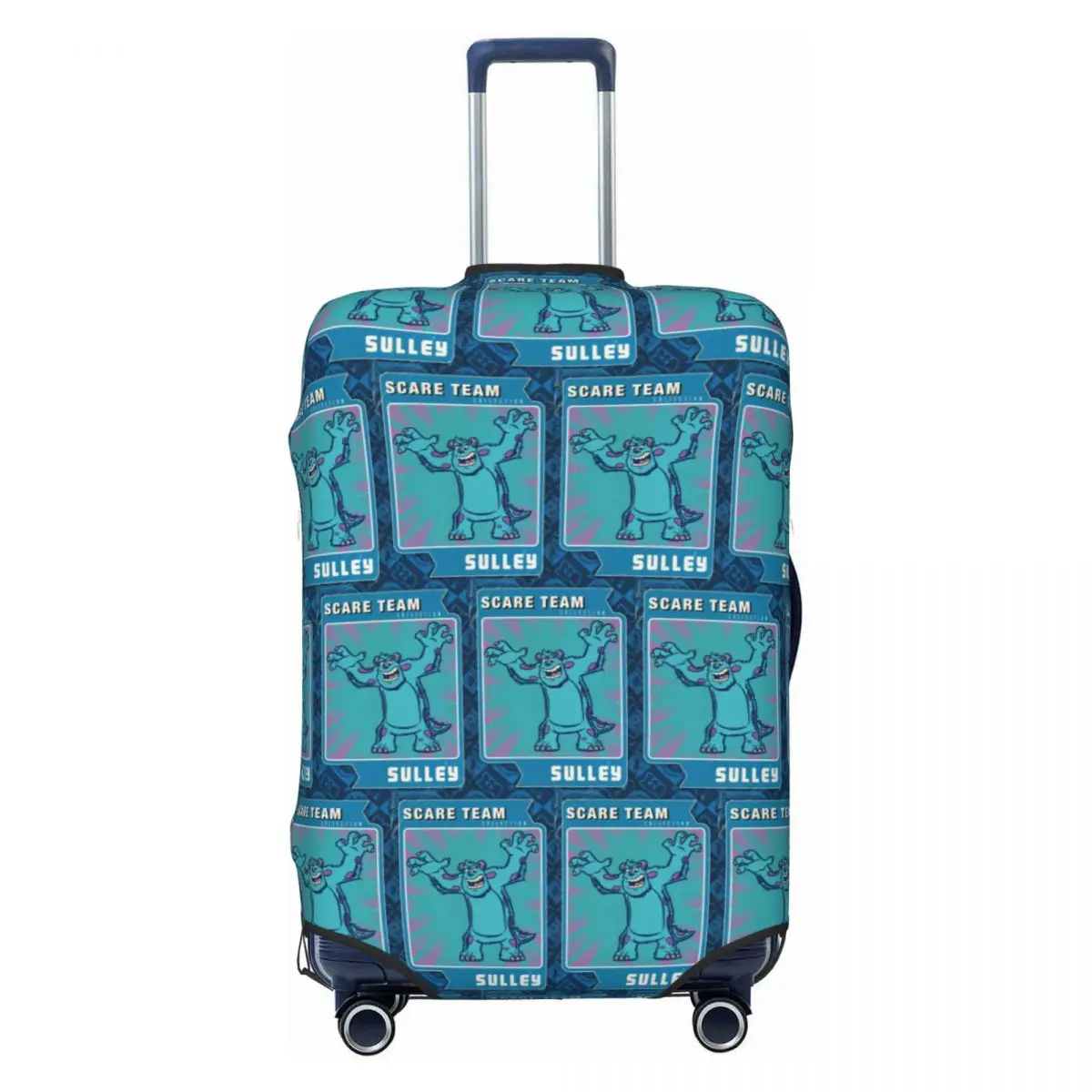 

Эластичный чехол для чемодана Custom M-Monsters Anime University Travel Luggage Cover Protector, подходит для чемоданов 18-32 дюймов