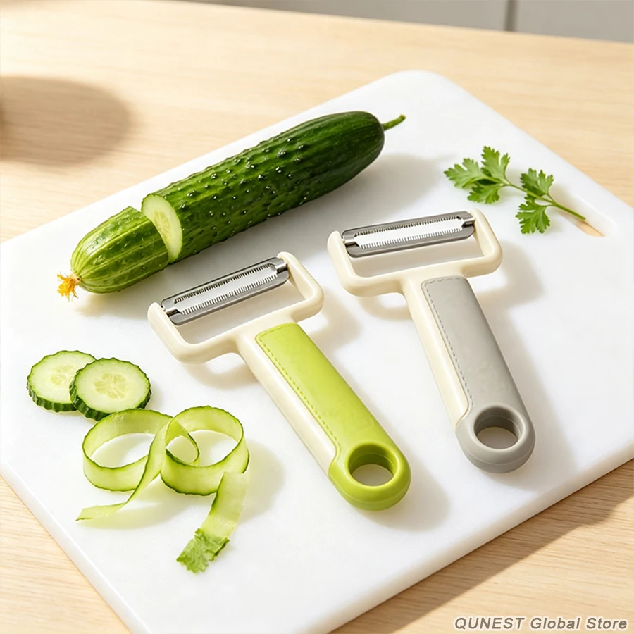 1PC Stainless Steel Kitchen Gadgets Razor Sharp Slicer Peeler Zester Grater Shred Cutter For Potato Carrot Fruit Vegetable