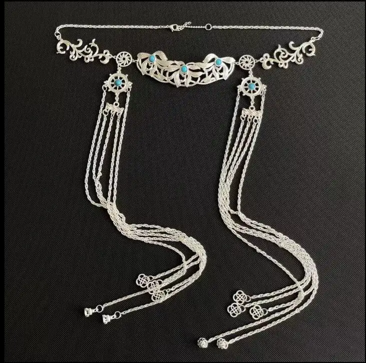 จีนมองโกเลียแฟชั่นพู่ Headwear สไตล์ชาติพันธุ์อุปกรณ์เสริมผม