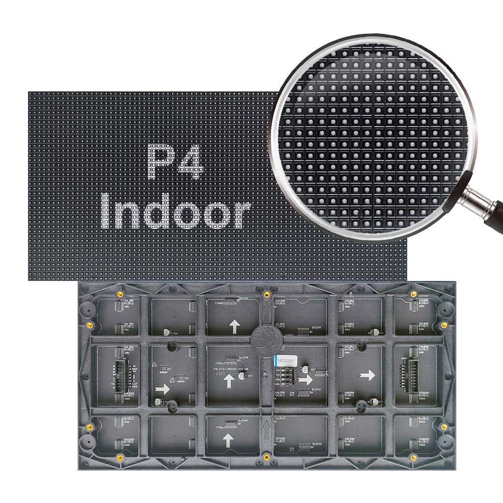 

SMD светодиодный модуль заводской модуль p4 320*160 мм аксессуары для аренды в помещении светодиодная видеостена наружный экран дисплея в наличии инвентарь