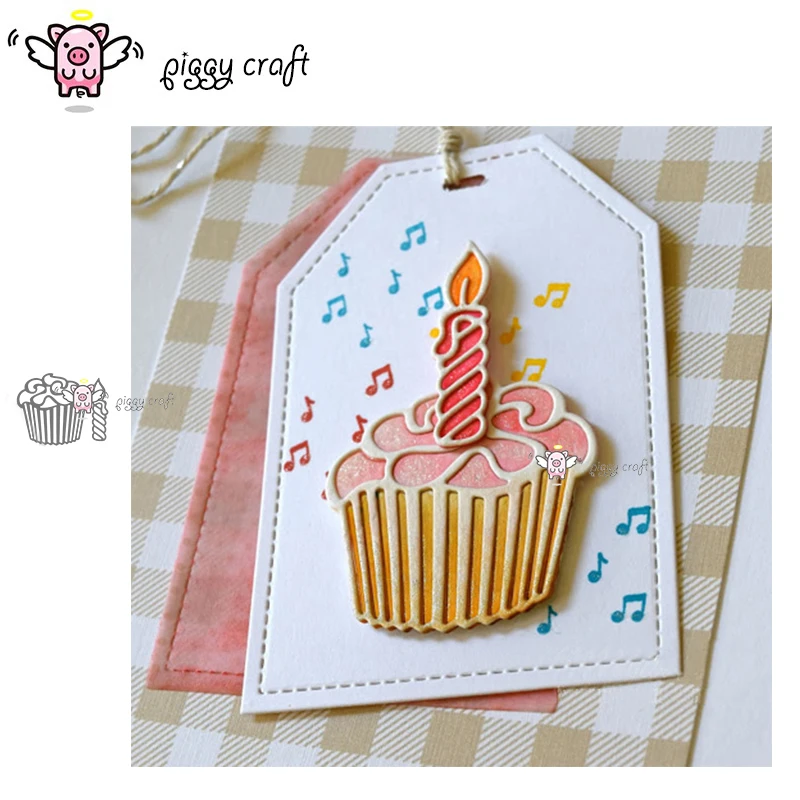 Piggy Craft metal cutting dies cut die mold Cake candle decoration Scrapbook paper craft album card punch knife art cutter die