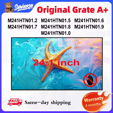 Original New A+ 24.1'' Lcd Screen M241HTN01.2 M241HTN01.5 M241HTN01.6 M241HTN01.7 M241HTN01.8 M241HTN01.9 M241HTN01.0