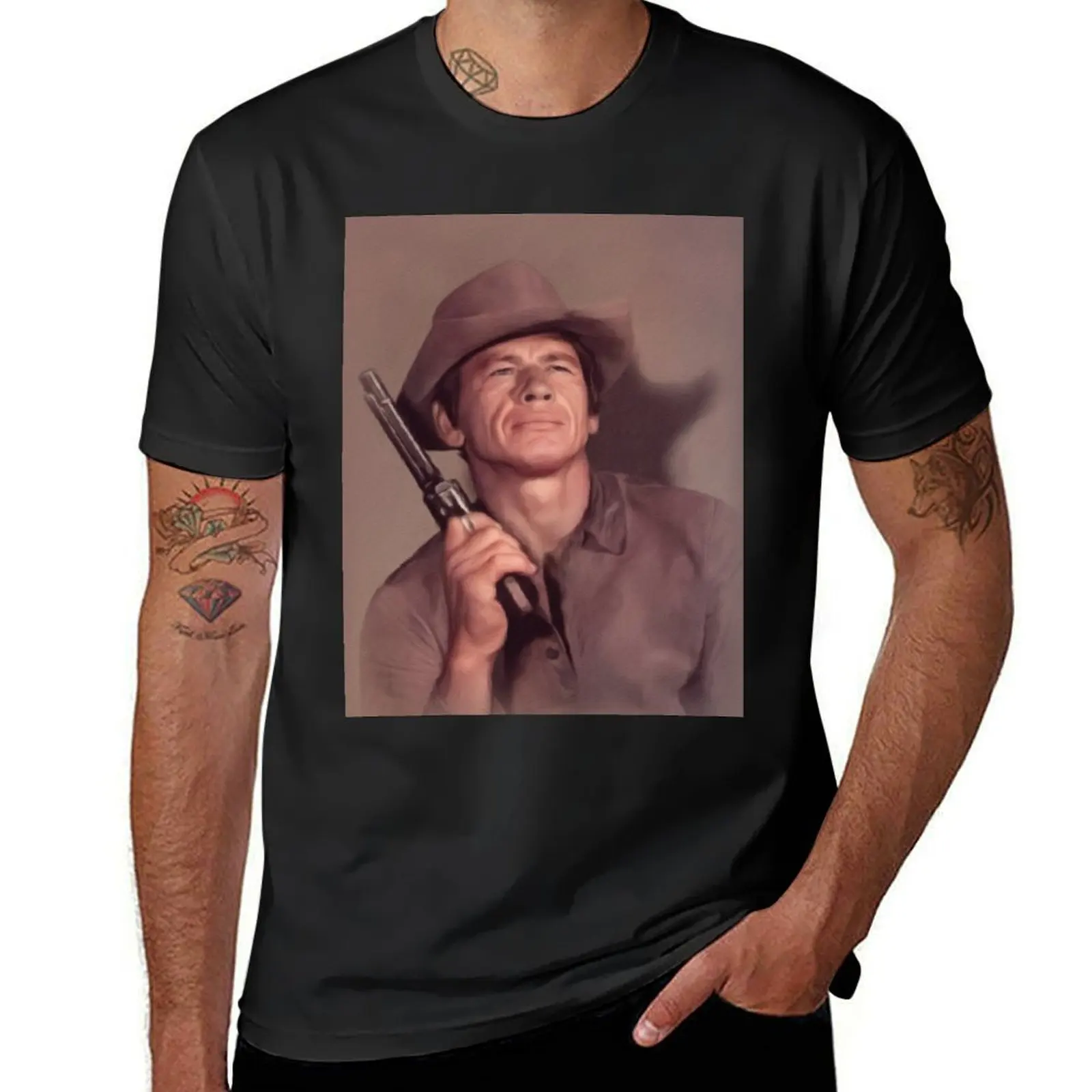 

Charles Bronson, Actor T-Shirt sweat korean fashion funny t shirts for men