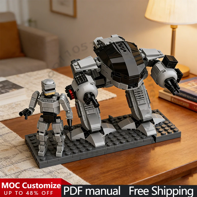 

727 деталей, популярная серия игровых персонажей, мини-диорамы, модульный конструктор MOC, технологичная игрушка для самостоятельной сборки, подарок на день рождения