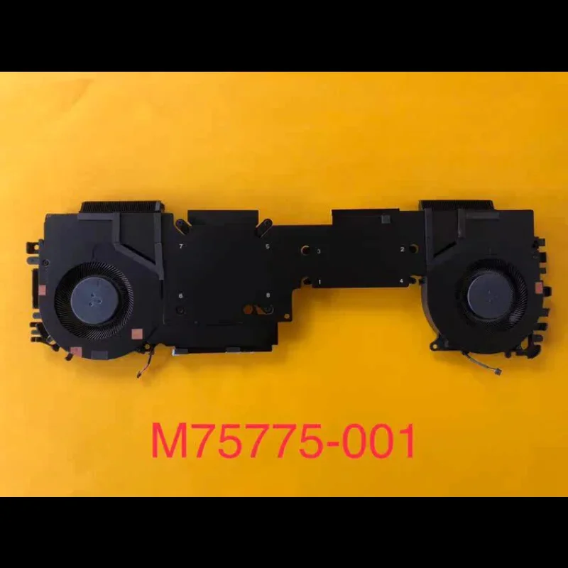 SS New Laptop CPU+GPU Radiator with fan set for HP ZBook Fury 15 G7 G8 M75775-001 5V