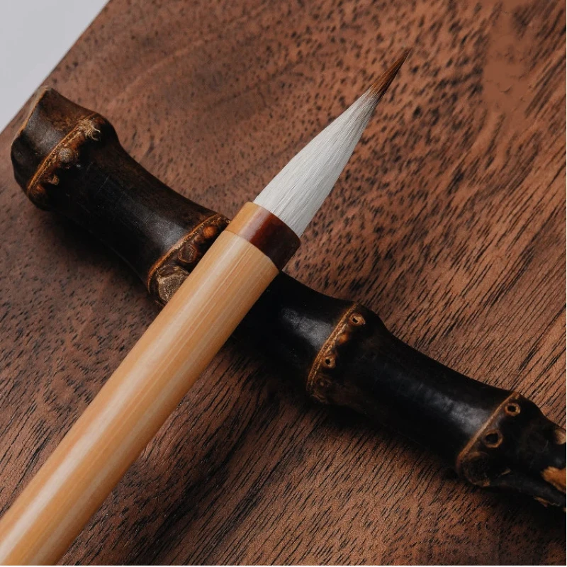 Woolen Multiple Hair Calligraphy Brush Set Wang Xizhi Lanting Xu Running Script Writing Brush Hu Zhou Brush Pen For Beginners
