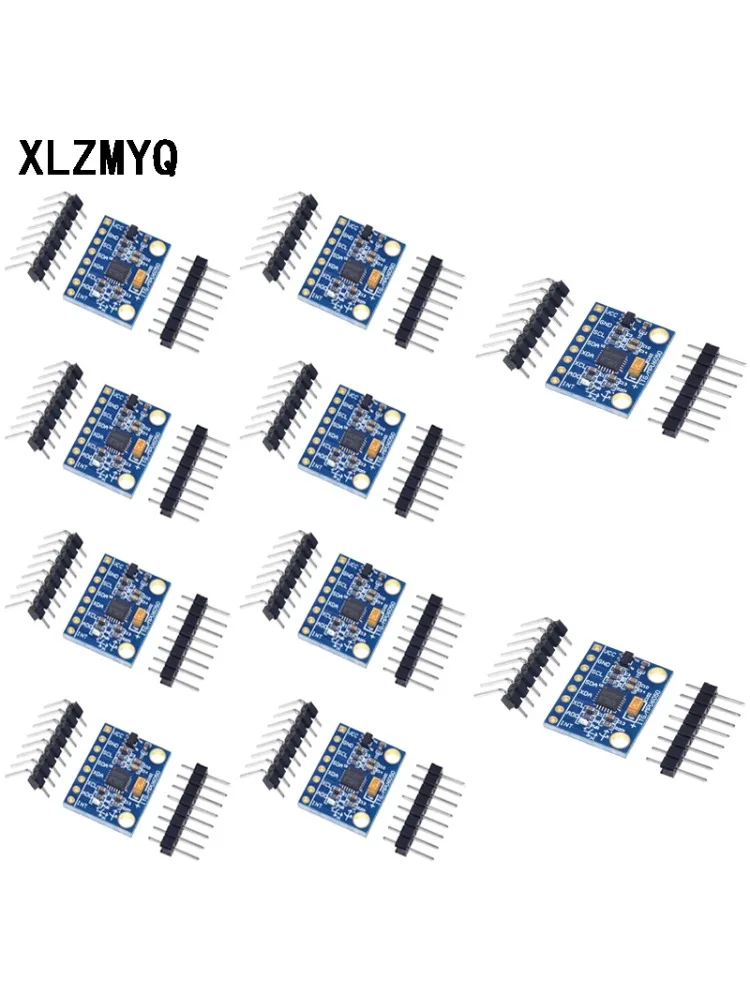 5-10pcs GY521 GY-521 MPU6050 IIC I2C Interface 3 Axis Analoge Gyroscoop Sensor Accelerometer Compatibele Module voor Arduino - afbeelding 2
