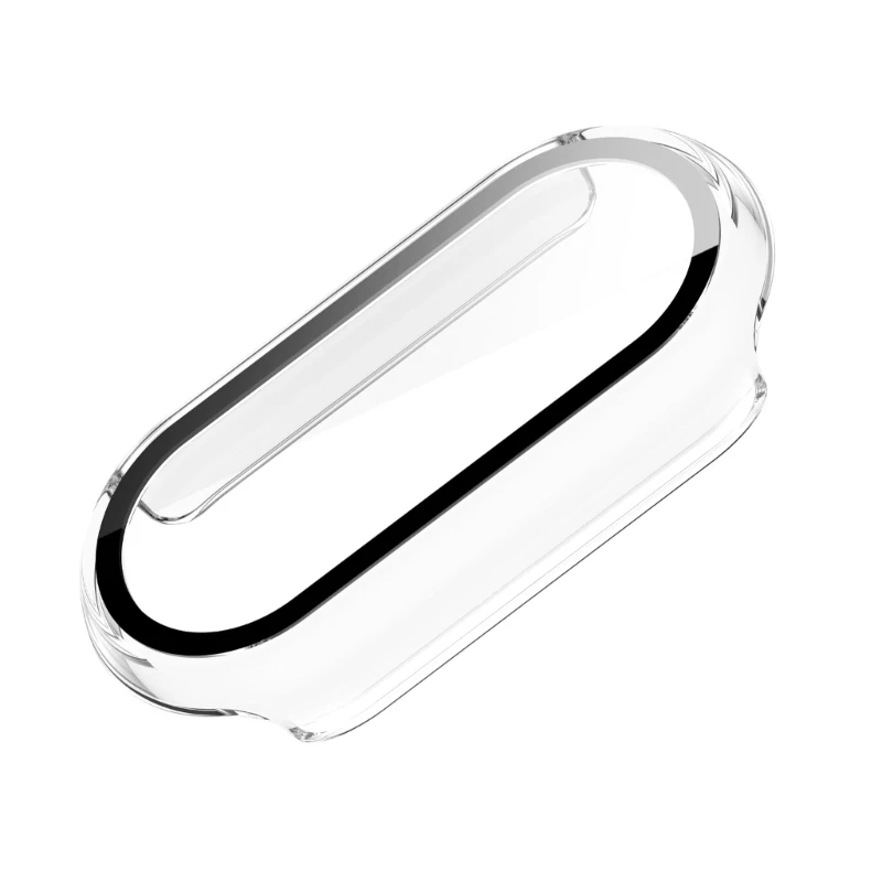 PC Cover Tempered Glass Film for Band 9 Watch Screen Protector