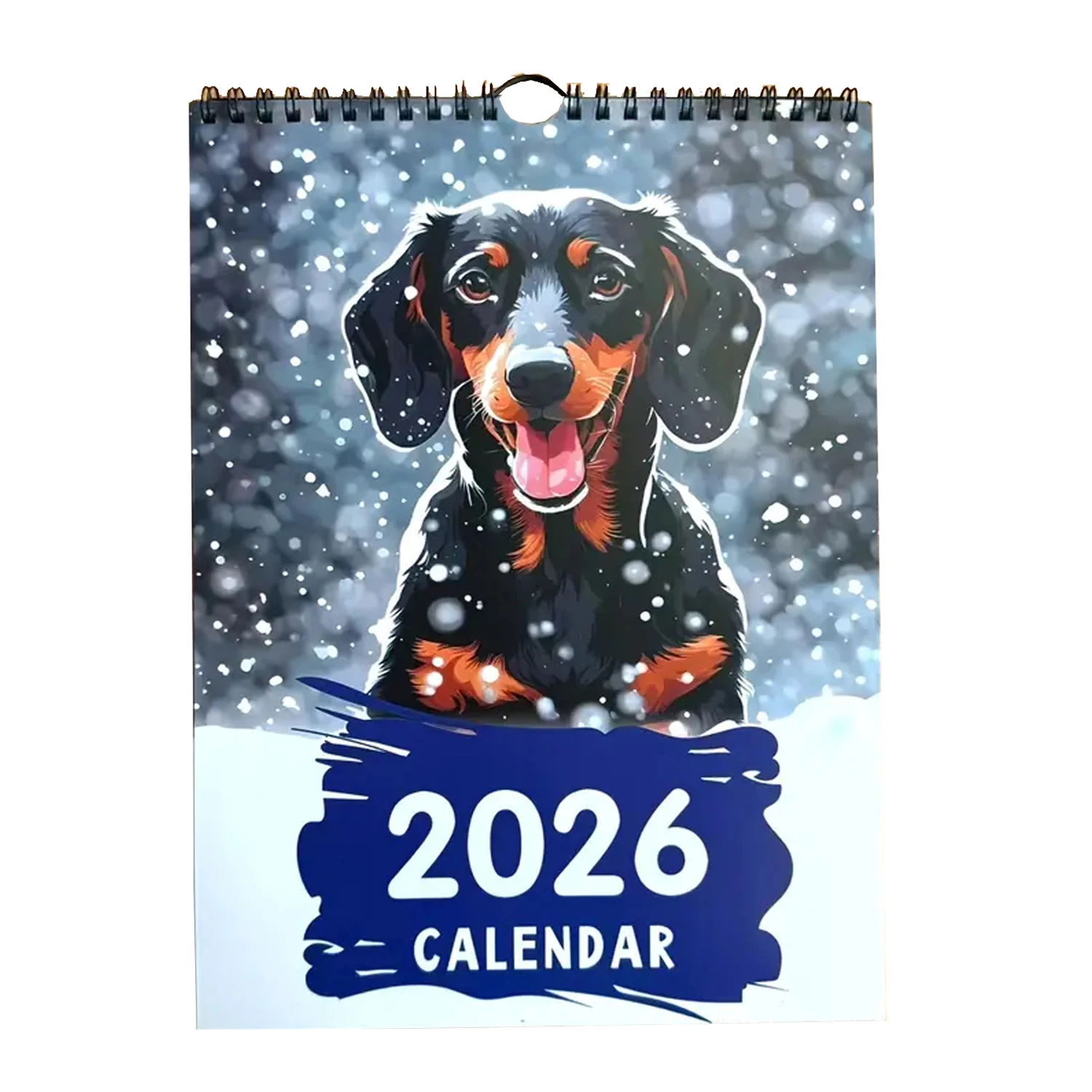 

Dog Wall Calendar Doggy Images Calendar 2026 Animal Wall Calendar 12 Monthly Funny Cute Puppies Planner Organizer Agenda For