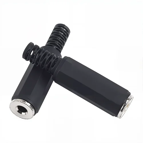Imagen 2 del producto 5 uds 3,5mm Mono enchufe estéreo hembra conector de micrófono de Audio tipo soldado