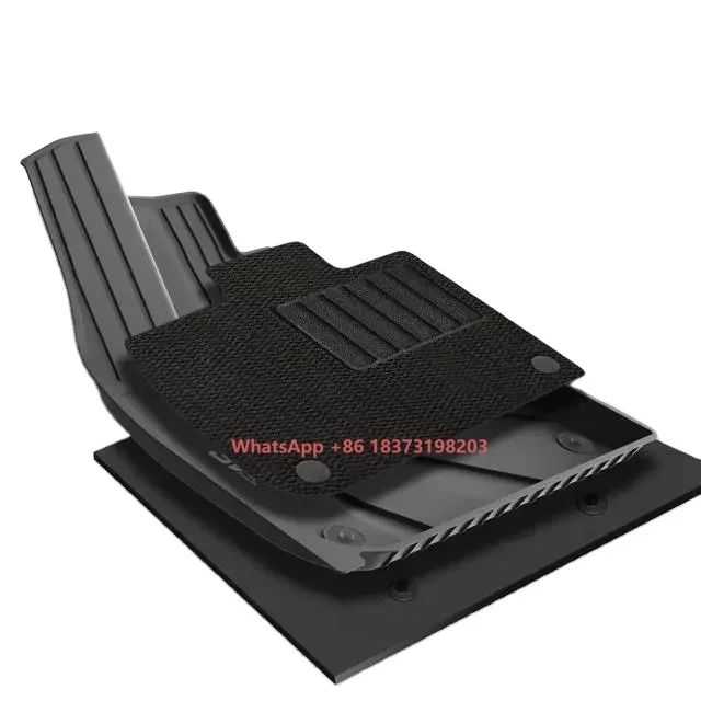 2024 Pure Leather Customized Car Mats for VW ID4 6 7 Benz Lixiang Auto Li Electric Vehicles