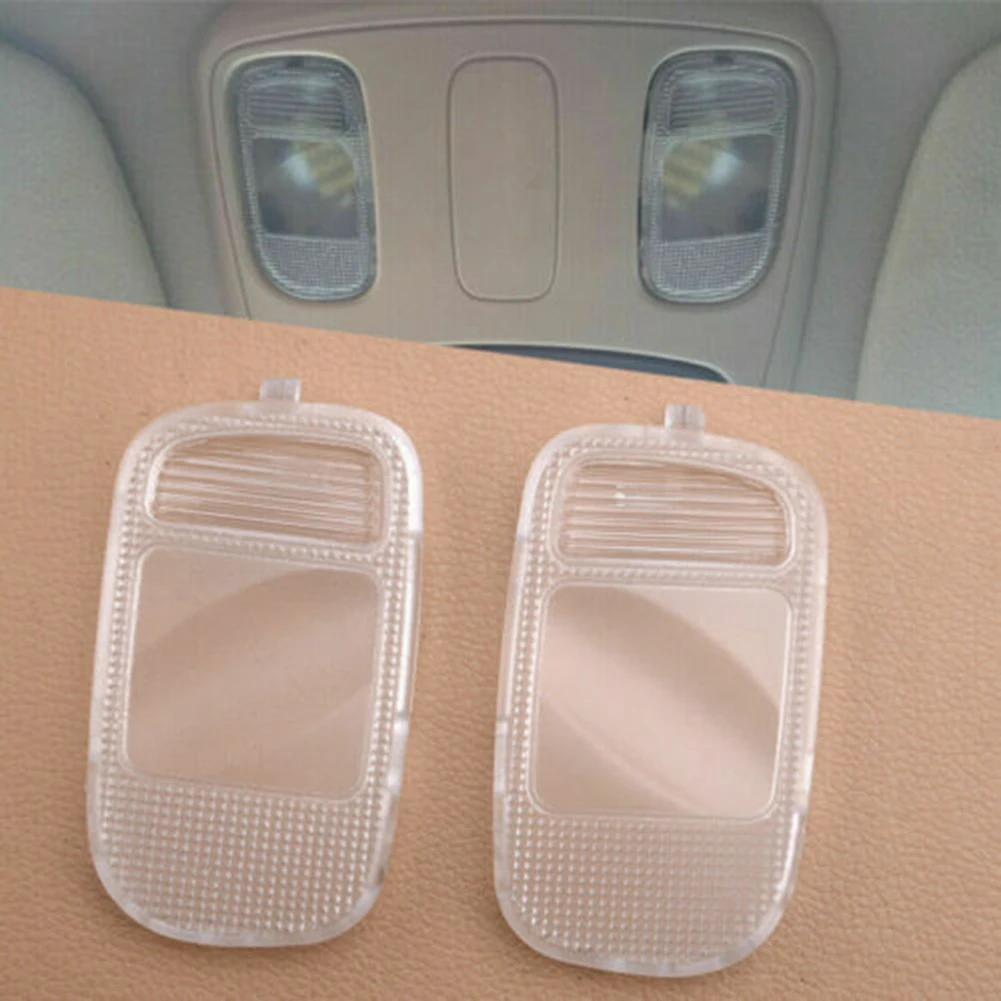 2PCS Set Reading Light Car Dome Map Light Lens Cover Brand New High Suitable For Dodge 1500 2500 3500 4500 5500