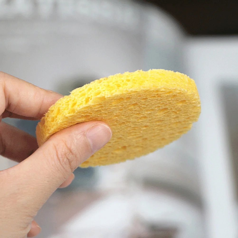 

20Pcs Face Washing Sponge Natural Cellulose Puff for Daily Cleansing Exfoliating and Makeup Removal Cleansing Facial Sponge