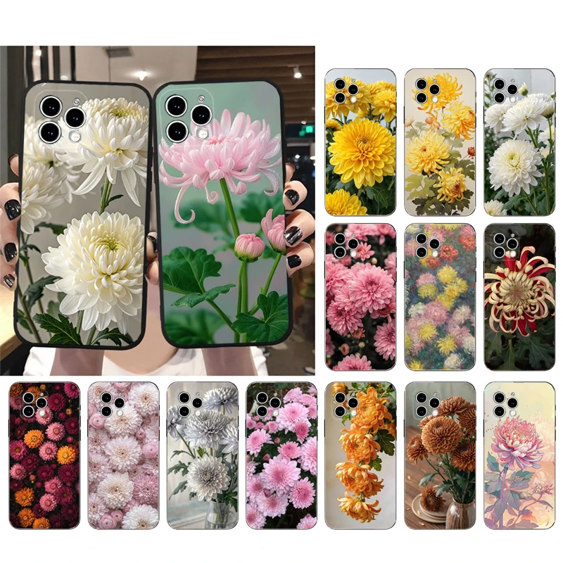 

chrysanthemum Phone Case For iphone 17 Pro Max 17 Pro Air 16 15 14 13 Pro Max 15 16 Pro 15Plus
