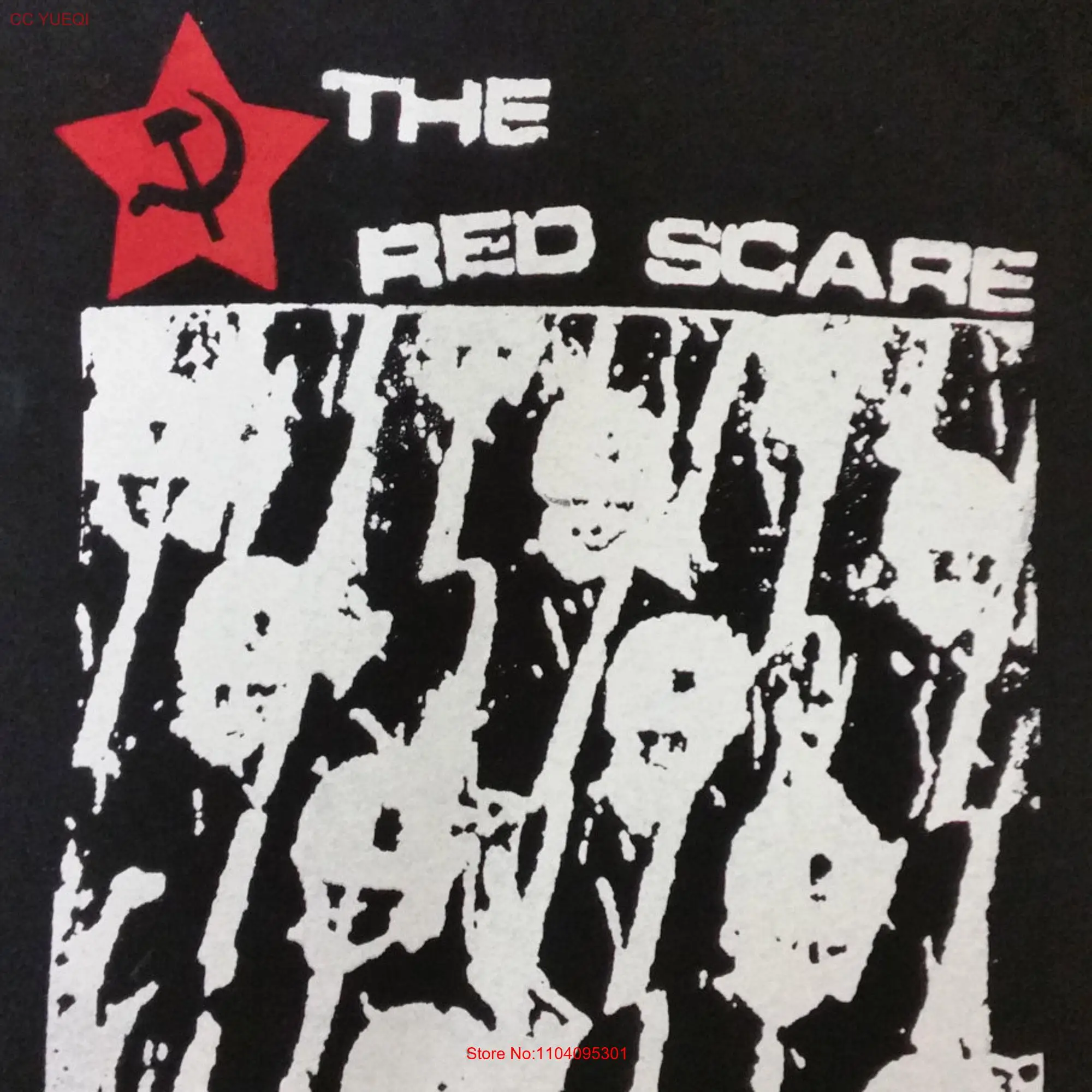 The Red Scare t shirt hardcore punk screamo band long or short sleeves