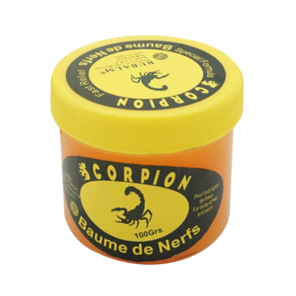 30/60/100ml Ointment Scorpion Peppermint Cream Rheumatism Low Back Pain Sciatica Bruises Cramps And Relieves Muscle Fatigue