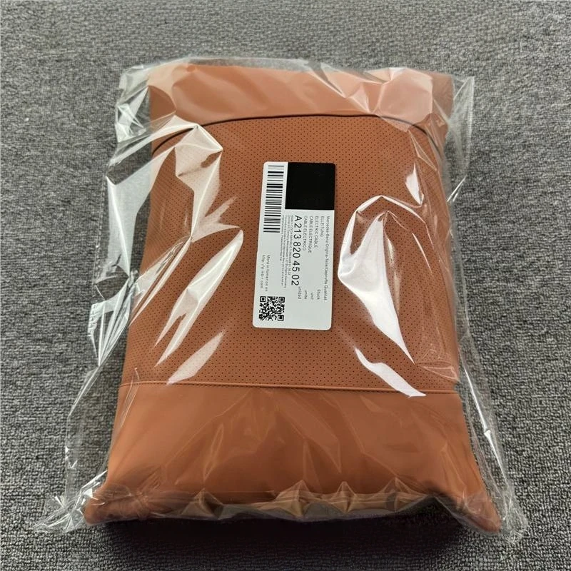 

2Pcs Car Lumbar Pillow, Napa Leather Is Comfortable and Breathable, Memory Foam Core Backcushion Suitable for All Models