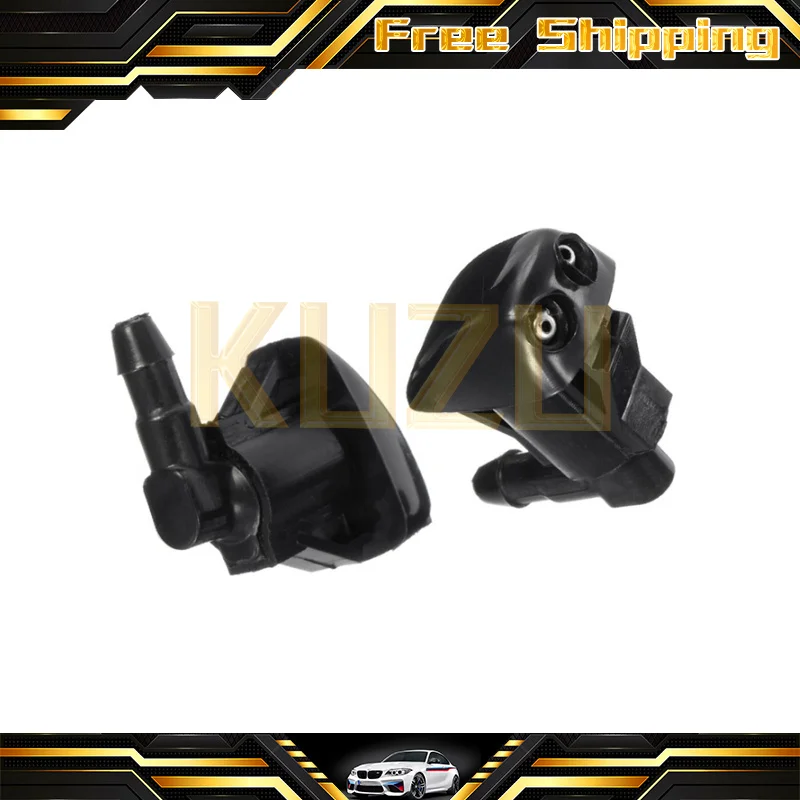 1Pair 85381-12050 Front Windshield Washer Sprayer Nozzle For Toyota RAV4 1996-2005 Corolla 2003-2005 Camry XV30 2002-2006