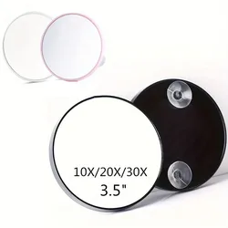 10x20x30x Times Magnification Mirror With Suction Cup Blackhead Magnifying Remove Acne Pore Skin Tool For Bathroom Makeup Mirror