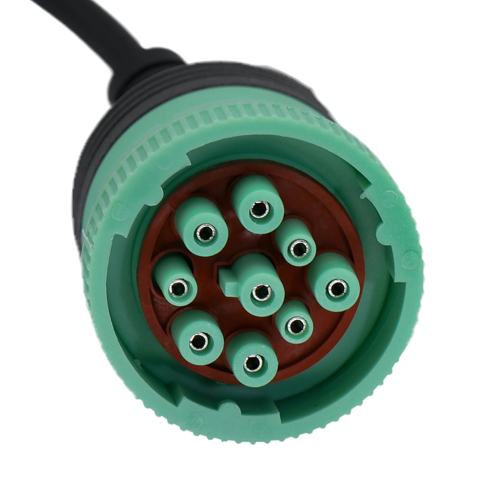 J1939 OBD-Kabel 9-polig auf 16-poliges Heavy Duty Truck OBD2-Diagnose-Adapterkabel für Cummins 0,3 m J1939 OBDII-Konverter-Anschluss – Detail 10