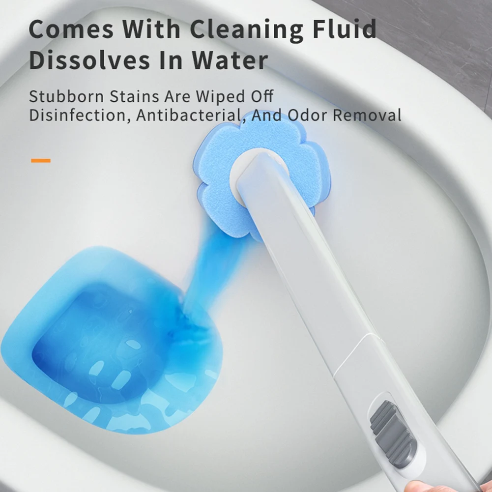 A67P-فرشاة المرحاض القابل للتصرف المنزلية لا نهاية ميتة فرشاة تنظيف المرحاض مجموعة المرحاض تنظيف المرحاض قطعة أثرية الأيدي القذرة