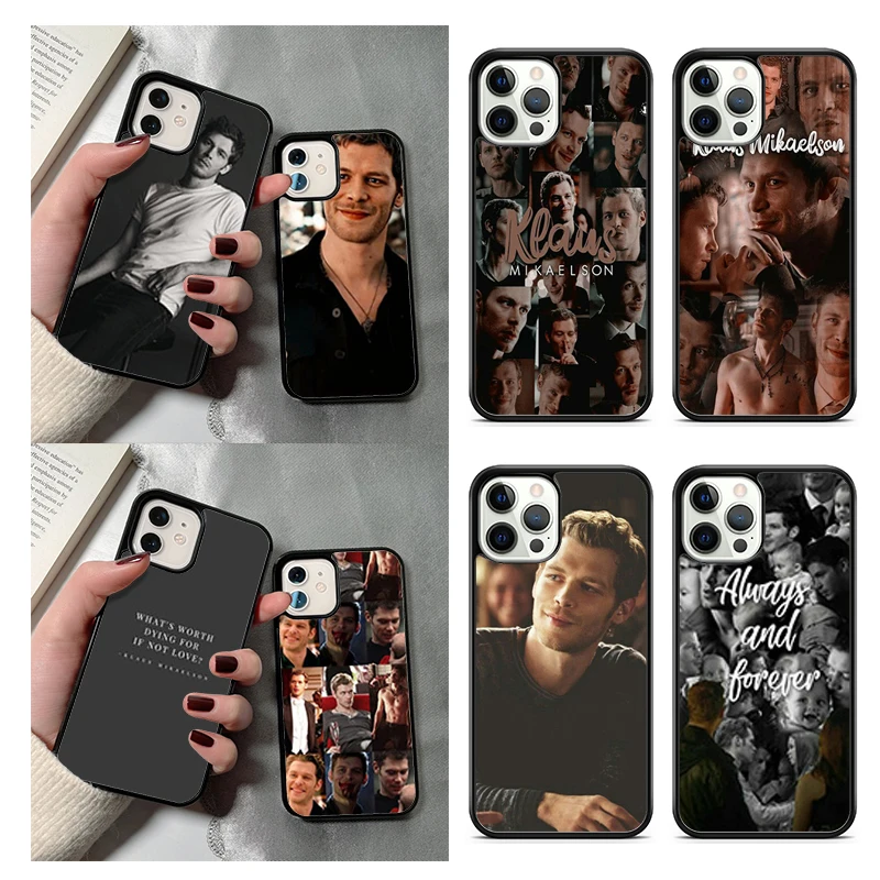 Joseph Morgan Klaus The Original Phone Case For iPhone 14 15 16 13 12 Mini Max Cover For Apple 11 Pro Max 6S 8 7 Plus SE2020