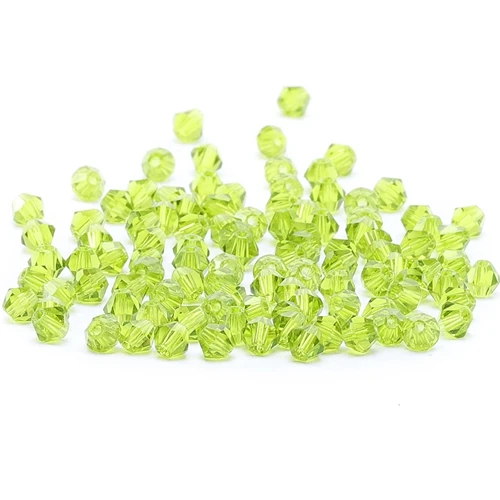 3mm 4mm 6mm 8mm Bicone Faceted Crystal Glass Loose Crafts Beads Jewelry Making