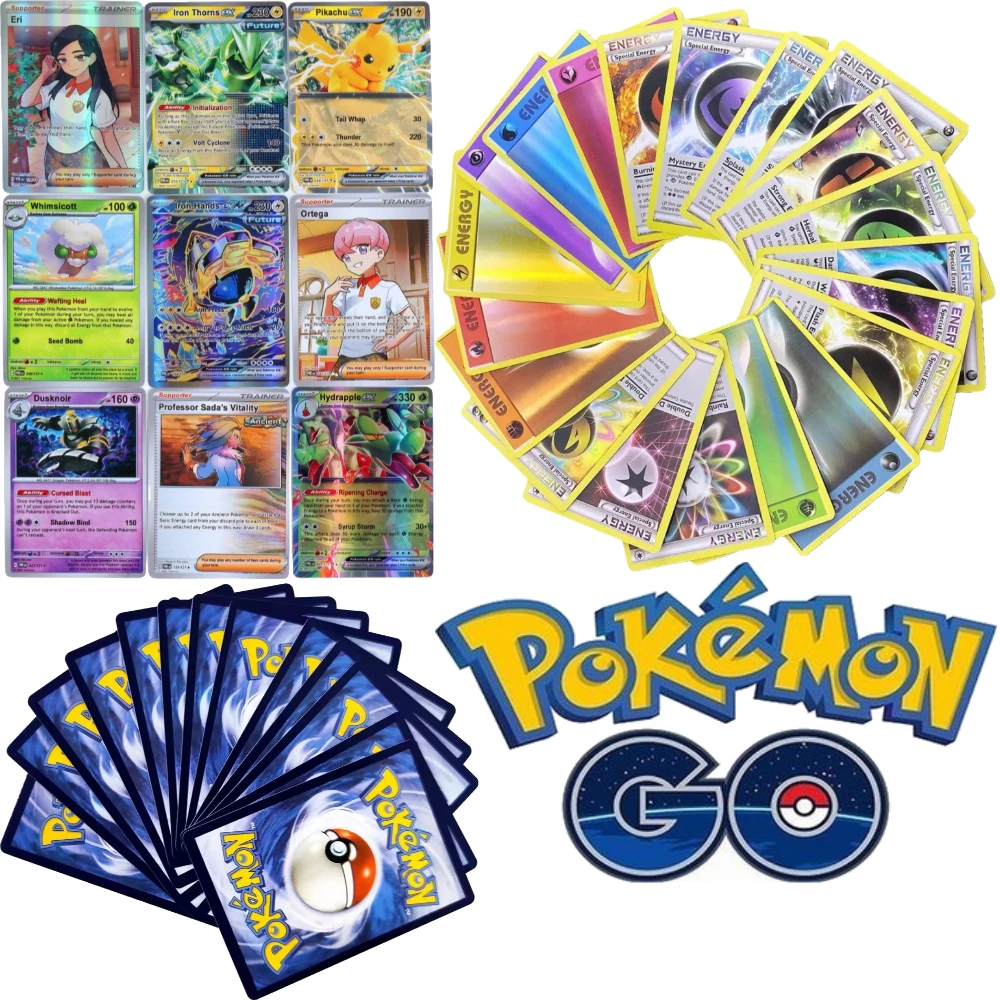 10 Pokémon Card Packs, Bright Stars,151 Prismatic Evolutions,PALDEAN FATES,English Reinforcement,Battle Transaction Card Gift