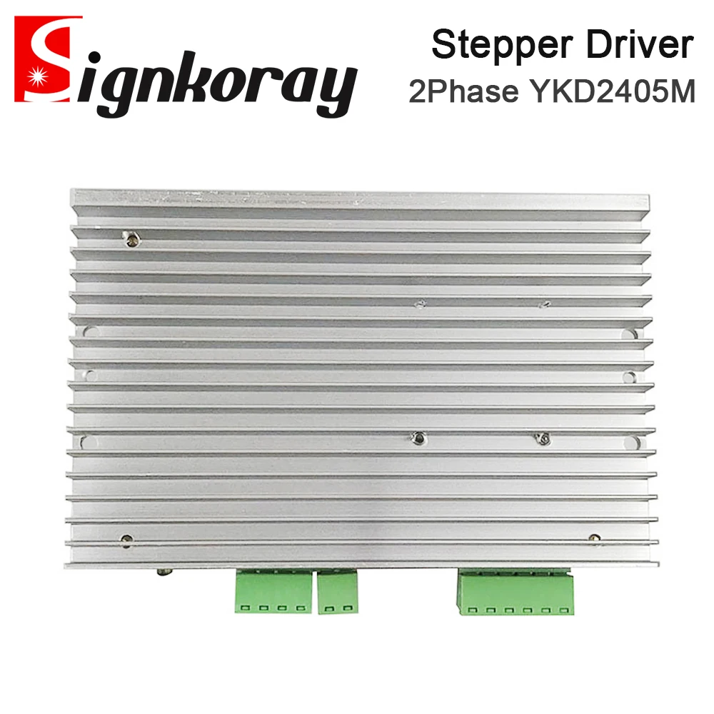 SignkoRay YAKO محرك متدرج سائق YKD2405M 2 المرحلة Inout الجهد 20-50VDC لآلة القطع والنقش بالليزر Co2