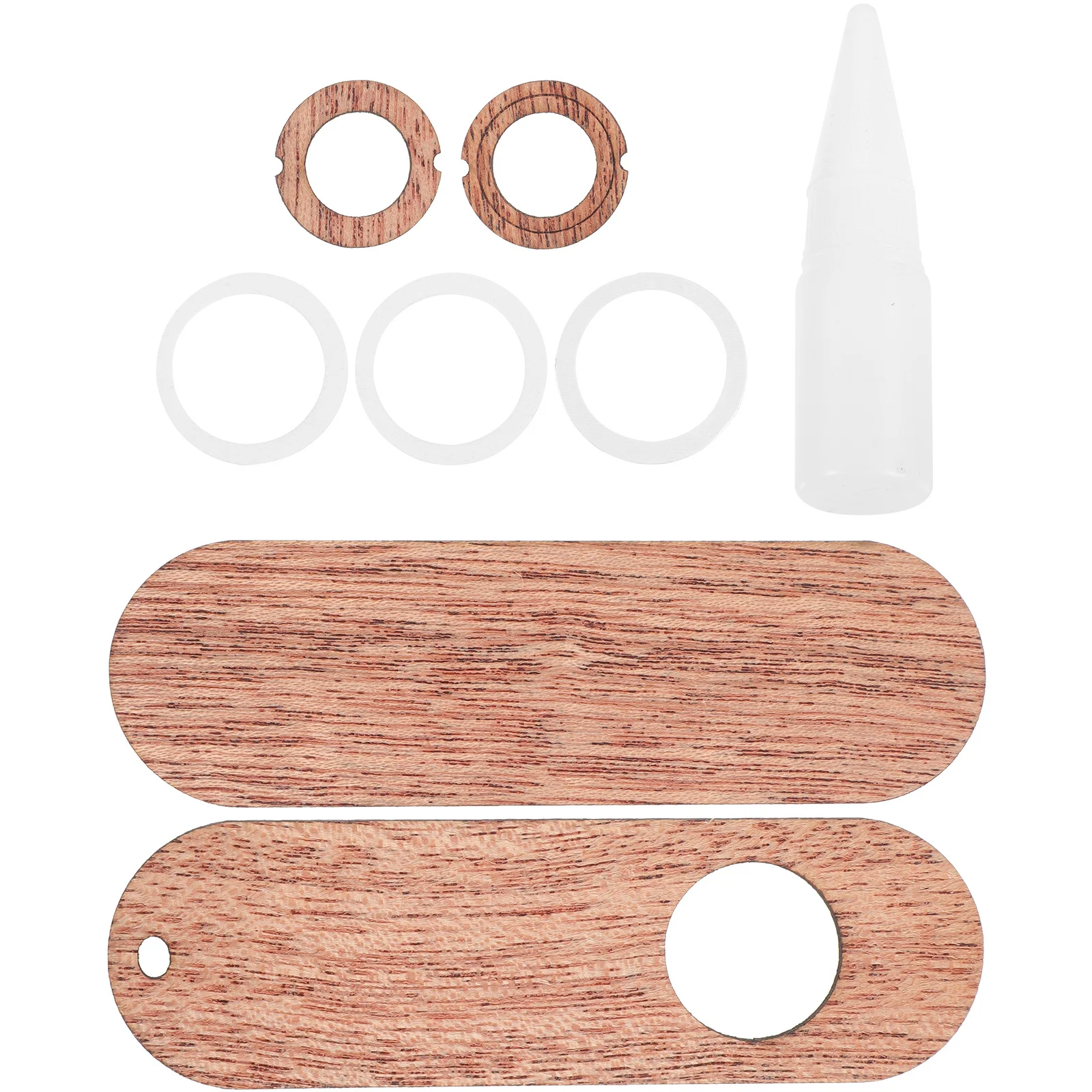 

1Set Wooden Kazoo Classic Design Musical Instrument DIY Assemble Adults Guitar Partner Wood Kazoo Gift Wooden Recorder