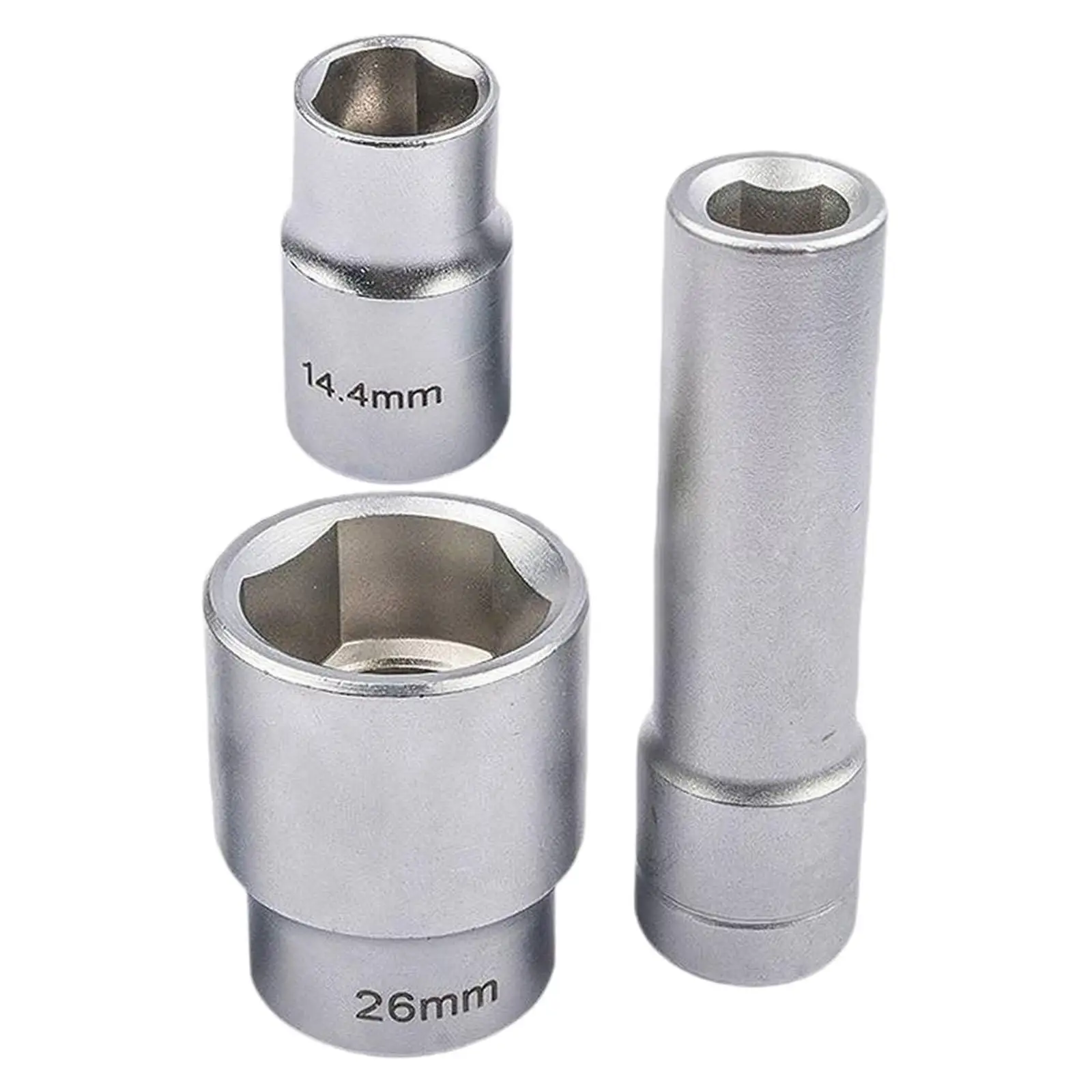 

3x 1/2 Triangular Multi Toothed Socket and Tool Nuts Removal Tools Metal Portable Heat Resistant 12.5mm Drive for Tdi