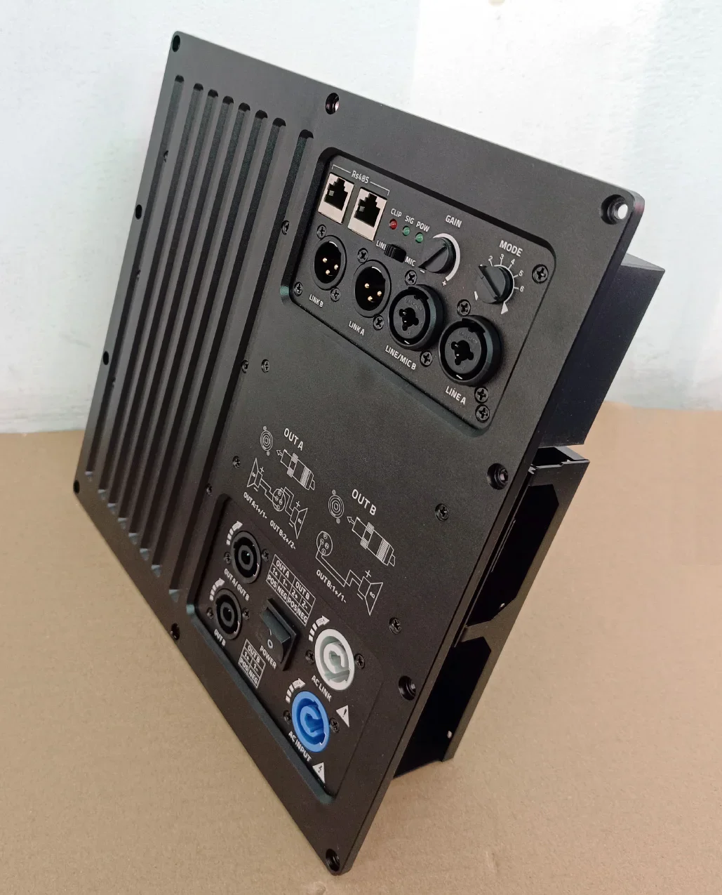 

Speaker amplifier 2.1 home audio system 2*400W + 800W subwoofer amplifier dsp audio processor inside 3 way speaker amplifier