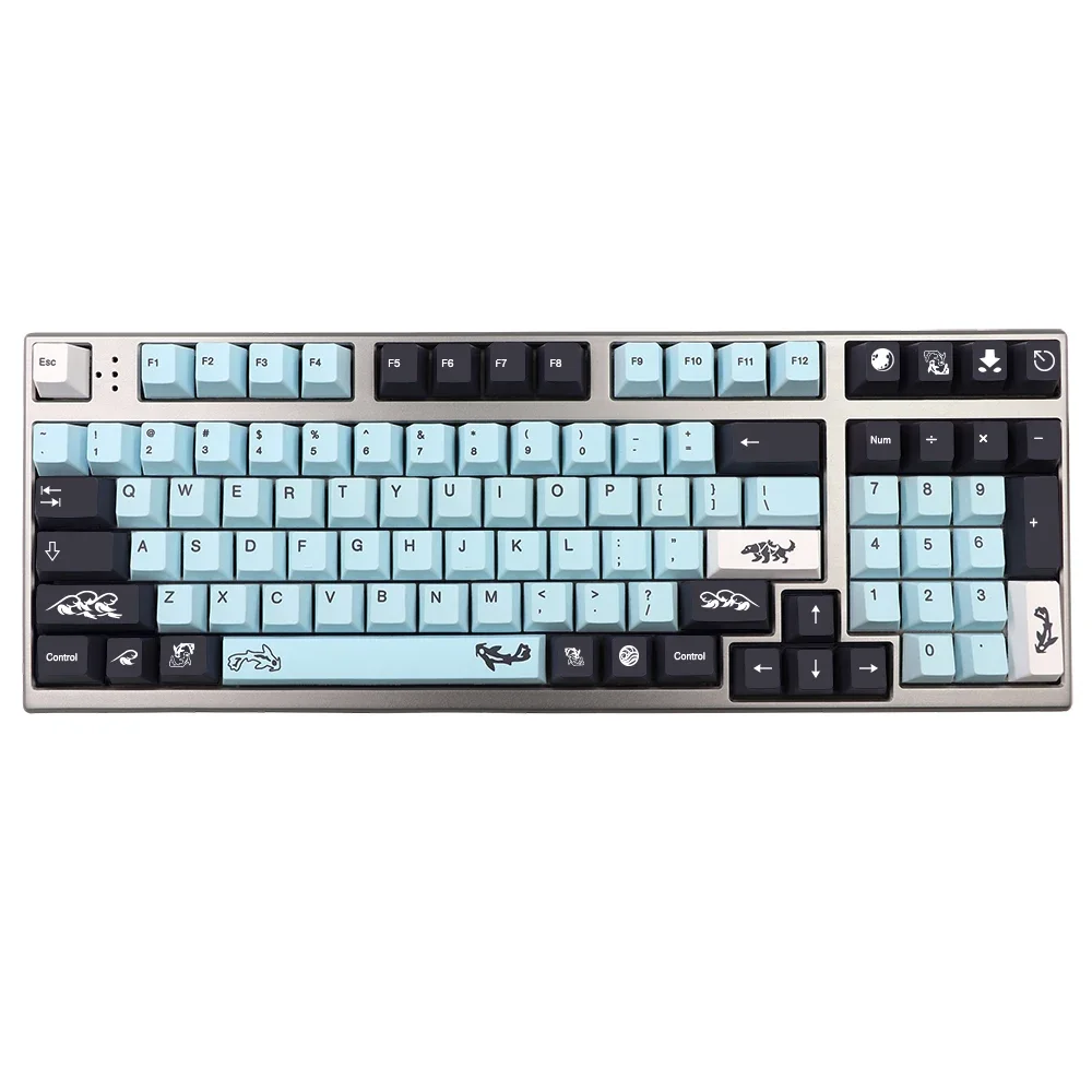 

Five-sided sublimation PBT factory height mizu136 key mechanical keyboard keycap for61 64 68 96 108