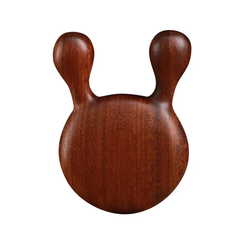 

Lift Massaging Comb Eye Massaging Rod Nose Bridge Enhancing Comb Facial Beauty Sandalwood Massage Comb - Frog Nose Massager Nos