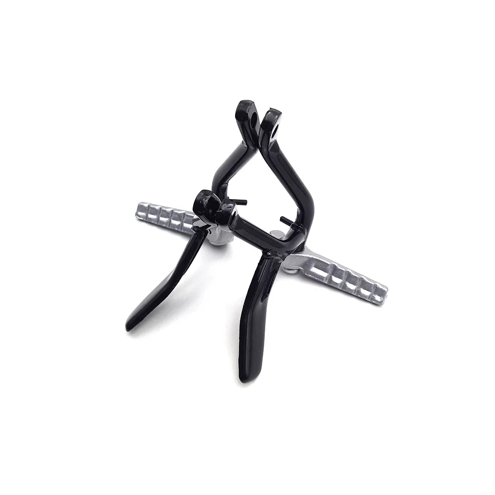 OTOM Motorcycle Accessories Rear Footrest Assembly Passenger Foot Pegs Pedals For YAMAHA Tricker XG250 2004-2018 Pit Dirt Bikes