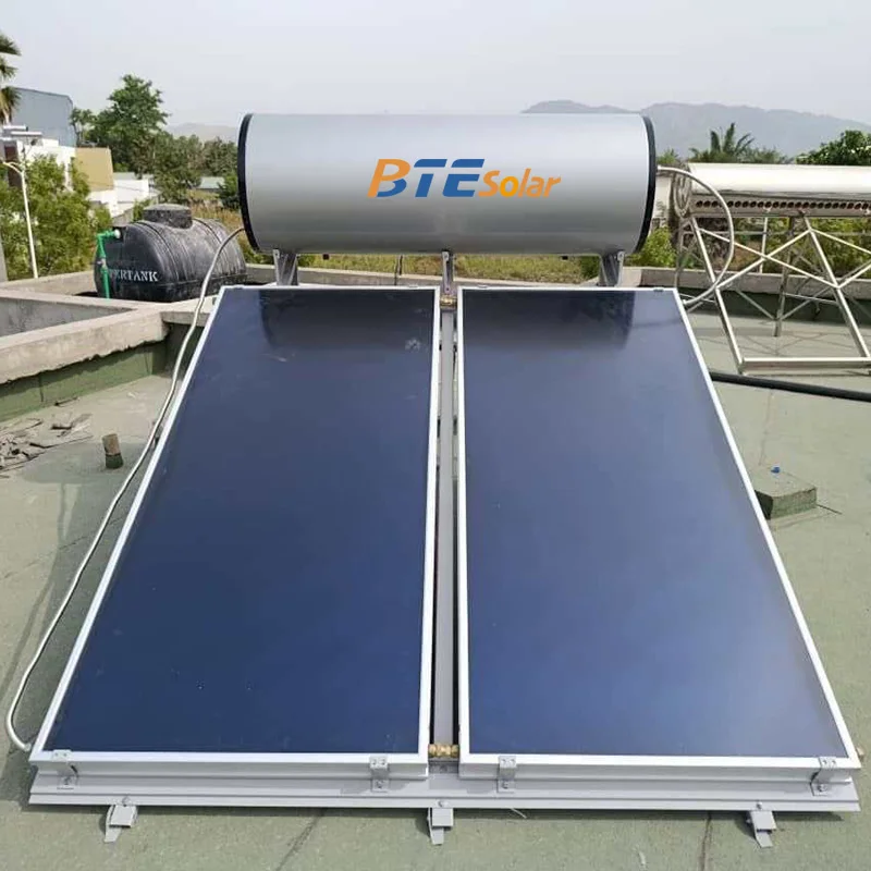 

300L Flat Plate Solar Water Heater Commercial Solar Geyser Pressurized System for Hotel Water Heating