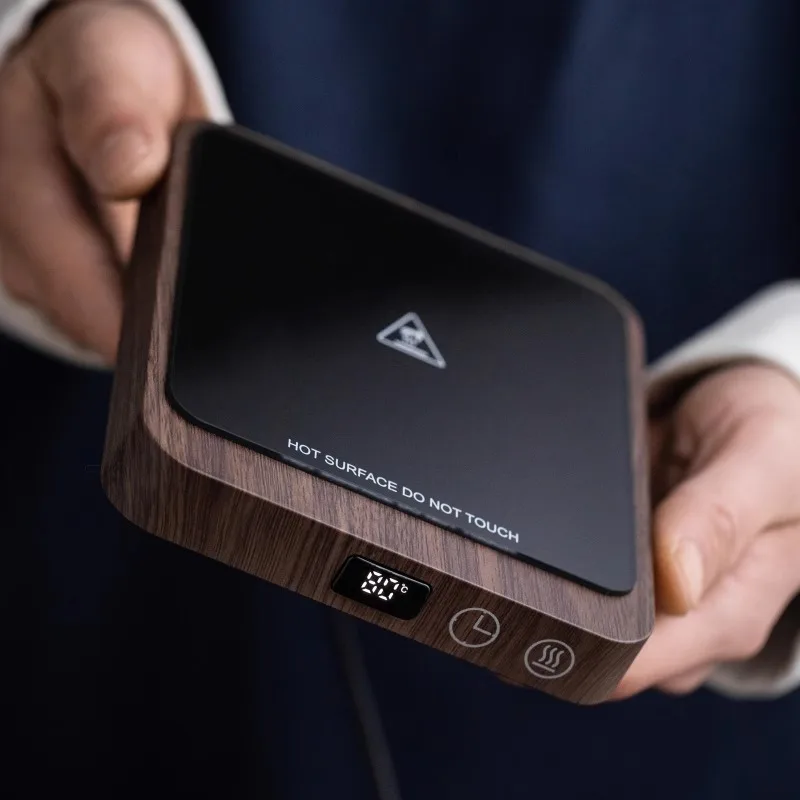 

Thermal Mug Mat Adjustable Temperature Milk Warmer Fair Cup Water Cup Heating Base Constant Temperature Office Tea Warmer