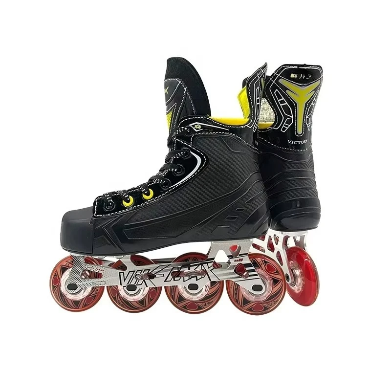 Bulk Stock OEM/ODM Retractable Children Adult Men's Roller Skates Professional Inline Hockey Skates Roller Shoes
