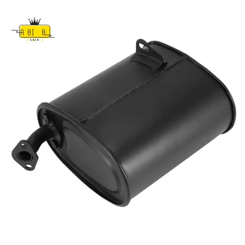 ABIB - Generator Universal Black Iron 2-3KW Exhaust Muffler For 5.5HP 6.5HP 3500W 4000W Accessories