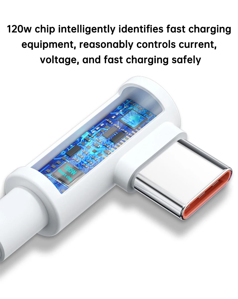 120W Original USB Turbo Fast Charging Cable For Xiaomi mi 15 14 13 12 11 6A 67W Type C Cable Redmi Note 10 9 8 7 Pro K70 Poco X6