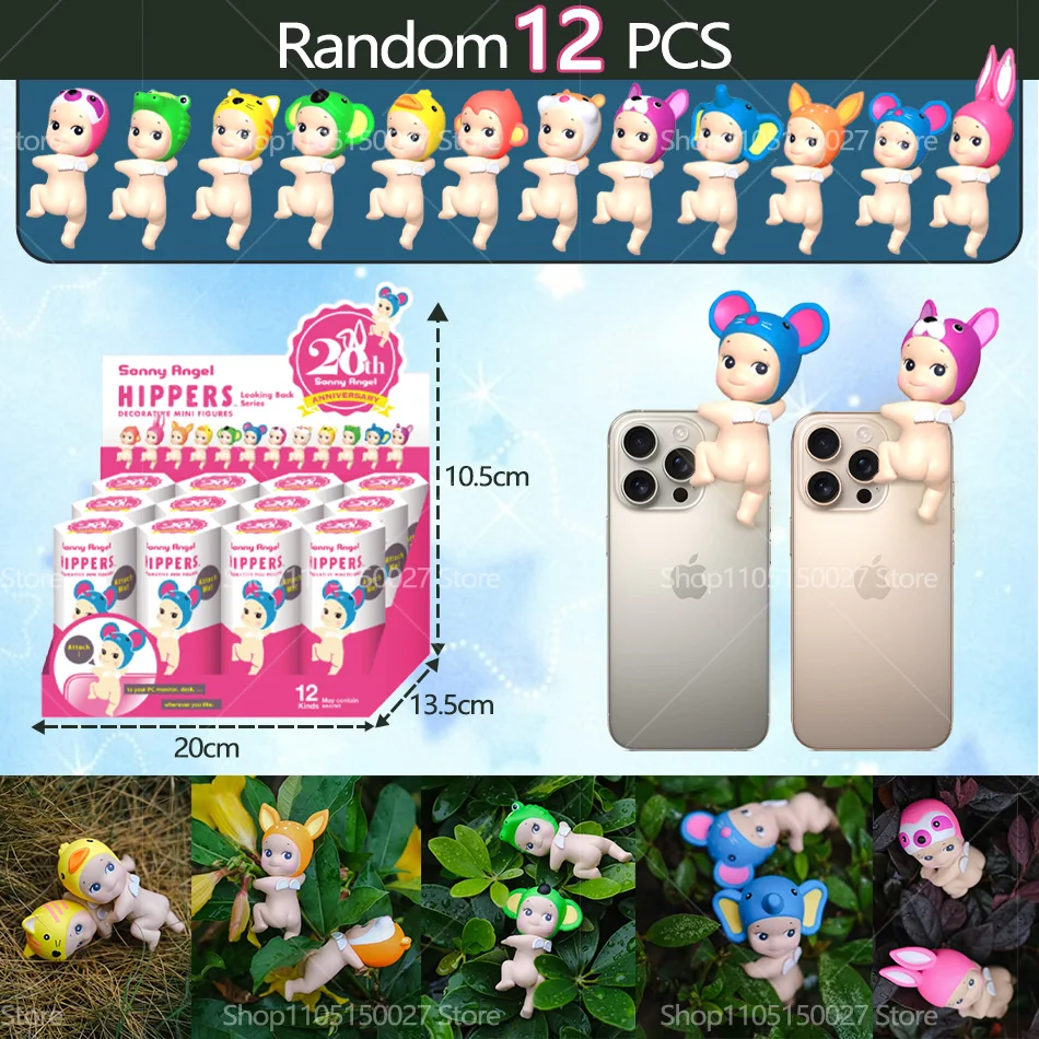 Mini figuras genuinas de la serie Angel Hippers, serie Dreaming, serie Harvest, serie Looking Back, caja ciega, caja misteriosa