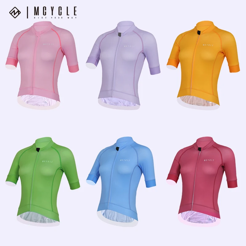 

Mcycle Breathable Women's Bicycle T-shirt Yop Bike Cycling Wear Sport Mountain Bike Jersey Custom Short Sleeve Cycling Jerseys