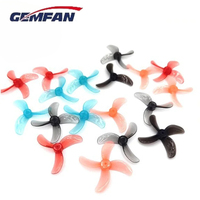 4 Pairs Gemfan 40mm 1608 3-Blade / 1609 4-Blade PC Propeller 1mm 1.5mm for Micro Whoop FPV Racing Freestyle Tinywhoop Drones