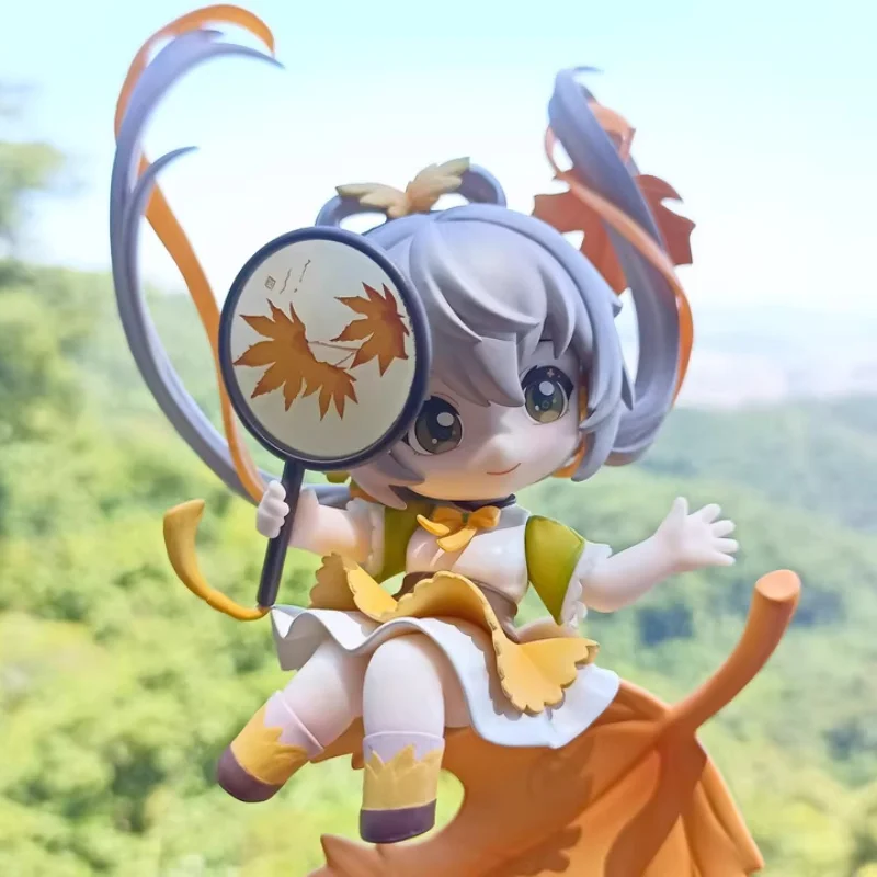 

Luo Tianyi Yiyi Zhiqiu Q Version Action Figures Genuine Peripheral Dolls Cute Collection Ornaments Anime Idol Model