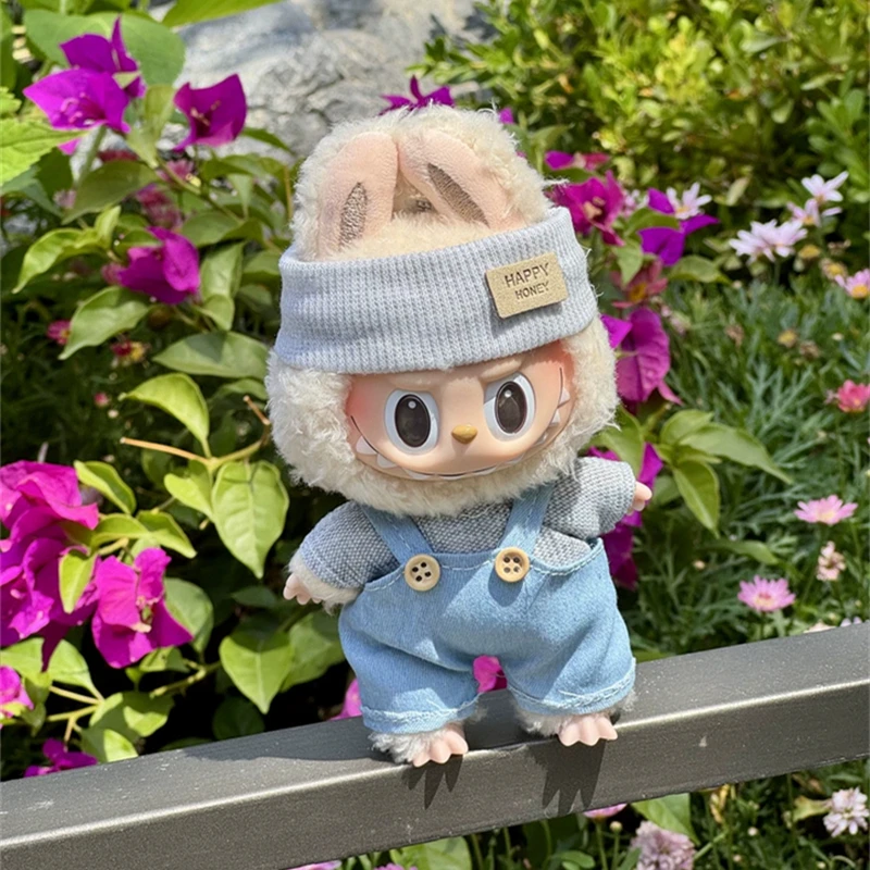 

17cm doll clothes and skirt universal V1 V2 V3 for Labubu doll clothing DIY suit Cute girl birthday gift children toys