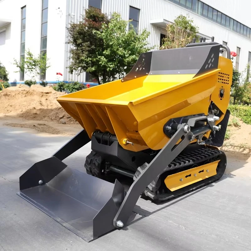 500kg EURO 5 Self Loading Mini Crawler Dumper European American Hot Model Small Household Track Dumper For Farm Garden